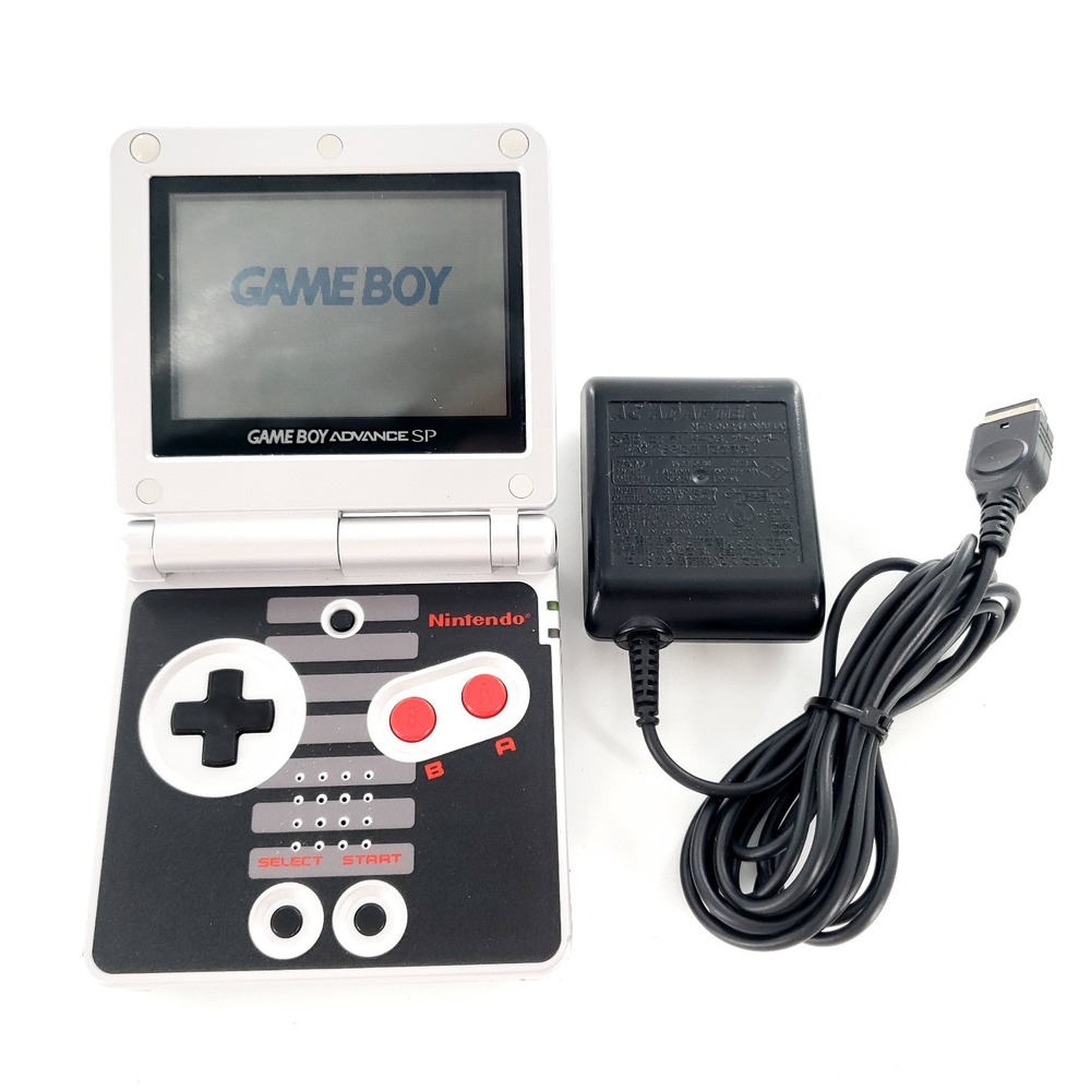 Nintendo Game Boy Advance SP Classic NES Limited Edition System AGS-001 Tested